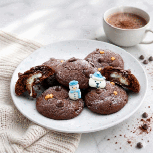 Chocolate Mochi Cookie