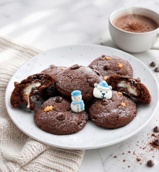 Chocolate Mochi Cookie