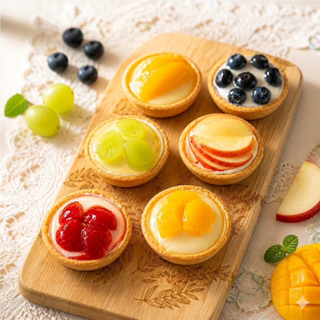 Crystal Fruit Tart (6 pcs)