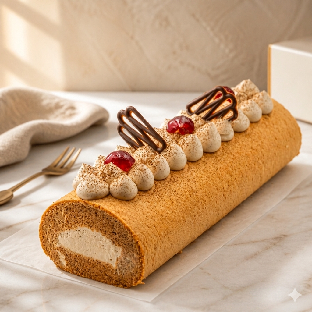 Hojicha Roll