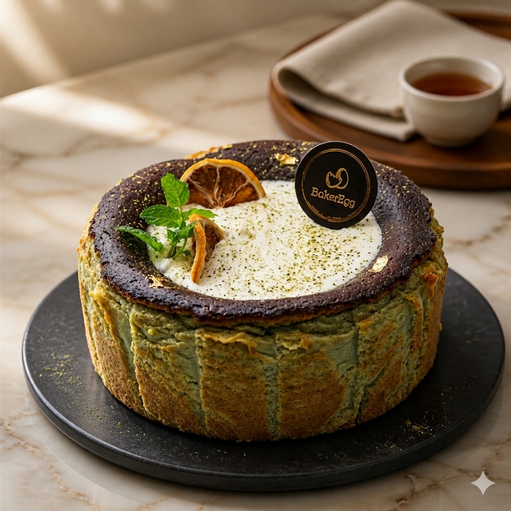 Basque Cheese Cake (Original / Matcha / Chocolate / Hojicha)