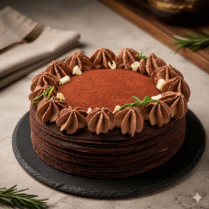 Chocolate Crepe Cake