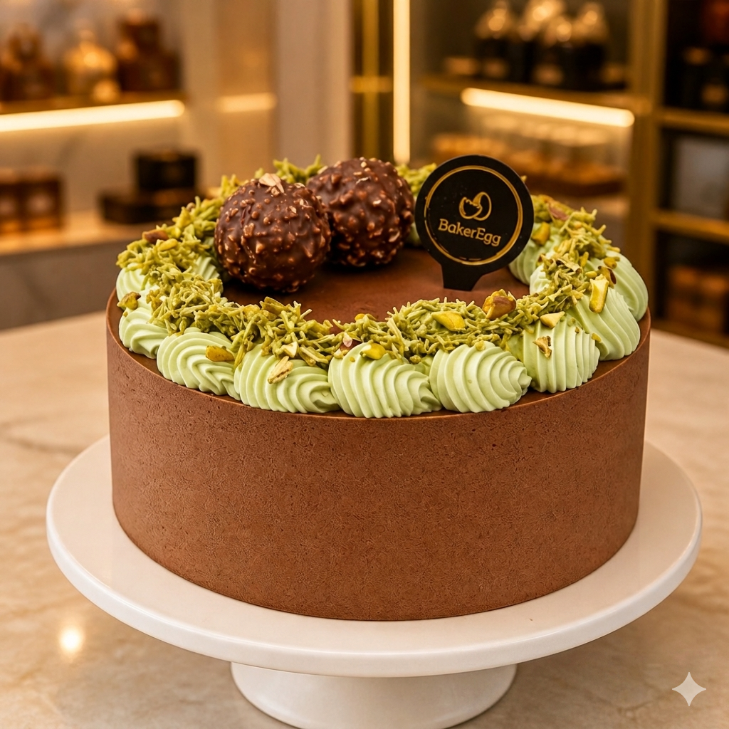 Dubai Chocolate Cake