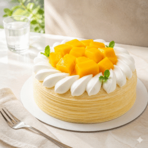 Mango Crepe Cake