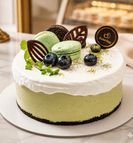 Matcha Oreo Cheese Cake