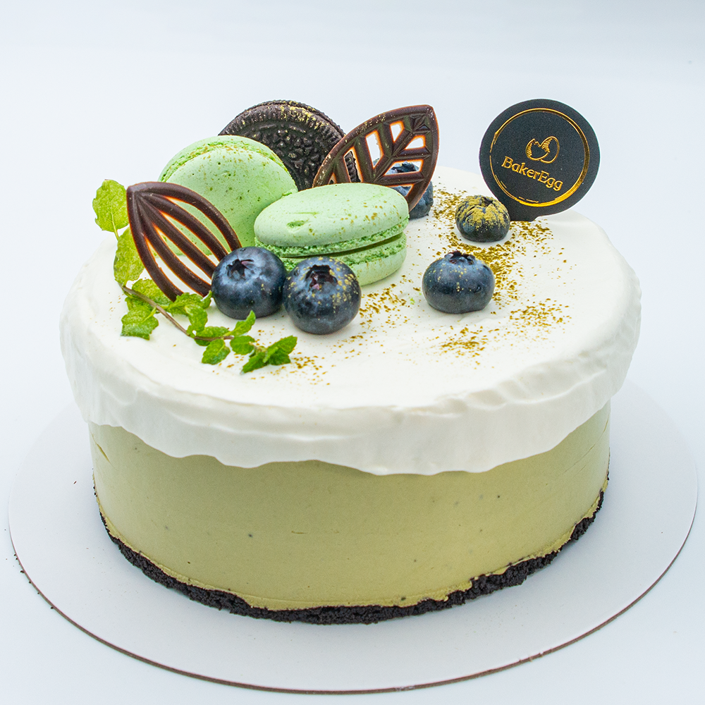 Matcha Oreo Cheese Cake