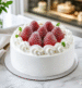 Strawberry Cream Cake